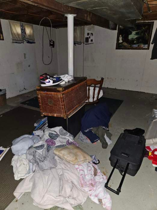 Gallery photos for Basement Clutter Turned Calm Sanctuary: Image #2